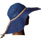 Accesorii Femei Billabong Saltwater Sunset Wide Brim Straw Hat Blue Cruz