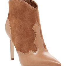 Incaltaminte Femei Sam Edelman Bradley Pointed Toe Heeled Bootie SADDLE