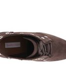 Incaltaminte Femei See by Chloe Suede Lace Up Wedge Bootie with Studs Grey
