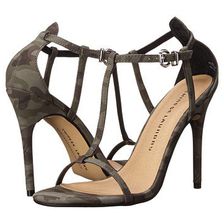 Incaltaminte Femei Chinese Laundry Leo T Strap Sandal Olive Camouflage