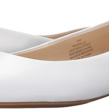 Nine West Onlee White Leather