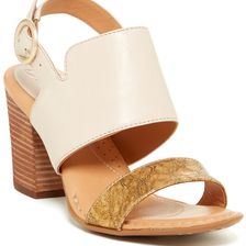 Born Gaby Open Toe Sandal OFF WHITE
