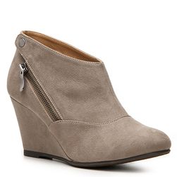 Incaltaminte Femei CL By Laundry Valerie Wedge Bootie Taupe