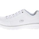 Incaltaminte Femei SKECHERS Synergy - Elite Status WhiteSilver