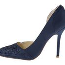 Incaltaminte Femei Betsey Johnson Band Navy Satin
