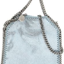 Stella McCartney Shaggy Deer Falabella Tiny Bag LIGHT BLUE