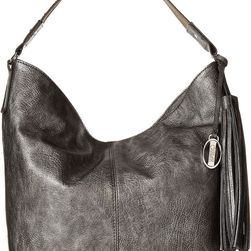 CARLOS by Carlos Santana Katelyn Bucket Bag Gunmetal