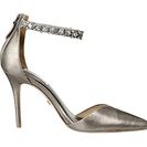 Incaltaminte Femei Badgley Mischka Flash II Pewter Metallic Suede