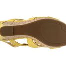 Incaltaminte Femei GUESS Tabetha Wedge Sandal Yellow