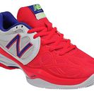 Incaltaminte Femei New Balance Womens ProBank 996 Court White with Neon Pink Blue