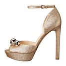 Incaltaminte Femei Nine West Vidah 3 Light Gold Synthetic