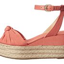 Incaltaminte Femei Michael Kors Maxwell Mid Wedge Pink Grapefruit Small Weave CanvasNappa
