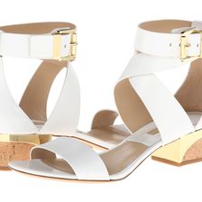 Michael Kors Tulia Optic White Smooth Calf/Cork