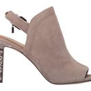 Incaltaminte Femei COACH Kearney Fog Suede Snake Wrap Heel