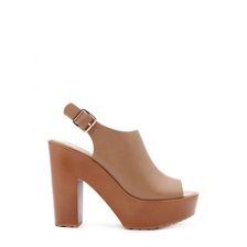 Incaltaminte Femei Forever21 Faux Leather Platform Sandals Tan