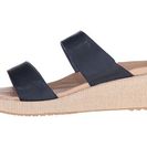 Incaltaminte Femei Crocs A-Leigh 2-Strap Mini Wedge Nautical NavyChai