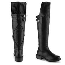 Incaltaminte Femei Qupid Relax-137 Over The Knee Boot Black