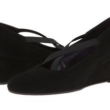 Vaneli Trypsy Black Suede/Elastic