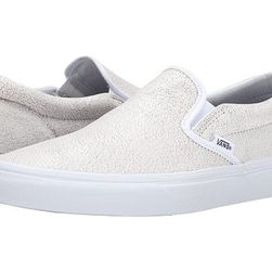 Incaltaminte Femei Vans Classic Slip-Ontrade (Cracked Leather) True White