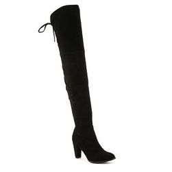 Incaltaminte Femei GC Shoes Night Out Over The Knee Boot Black