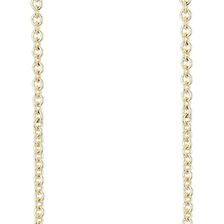 Sam Edelman Double V Chain Drop Earrings Gold