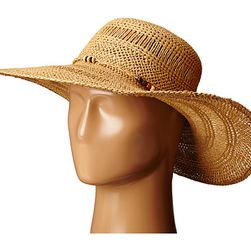 Accesorii Femei LAUREN Ralph Lauren Paper Straw Open Weave Tassel Beach Hat Natural