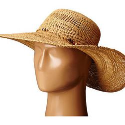 Accesorii Femei LAUREN Ralph Lauren Paper Straw Open Weave Tassel Beach Hat Natural