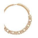 Bijuterii Femei Forever21 Faux Pearl Choker Goldcream