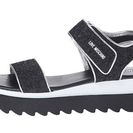 Incaltaminte Femei LOVE Moschino Shiny Open Toe Black