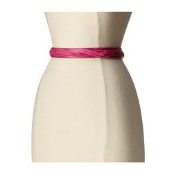 Accesorii Femei ADA Collection Skinny Wrap Belt Fuchsia