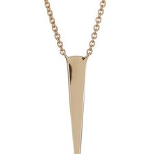 Bijuterii Femei Bony Levy 14K Yellow Gold Spike Pendant Necklace 14K YELLOW GOLD