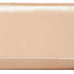 Hobo Vintage Sadie Trifold Leather Wallet BLUSH