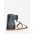 Incaltaminte Femei CheapChic Archer-124 Clear Cut Sandal Black