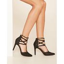 Incaltaminte Femei Forever21 MIA Melonie Lace-Up Pumps Black