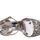 Incaltaminte Femei Badgley Mischka Amanda II Silver Glitter FabricMetallic
