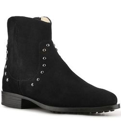 Incaltaminte Femei Rangoni by Amalfi Bruna Suede Studded Bootie Black