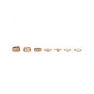 Bijuterii Femei Forever21 Twisted Ring Set Gold