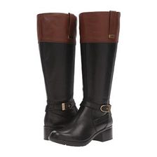 Incaltaminte Femei Bandolino Baya Wide Calf BlackCognac Leather