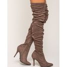 Incaltaminte Femei CheapChic Come Hither Boot TaupeKhaki
