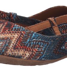 Blowfish Rumiko Rust/Turquoise Palma Tribal Fabric