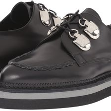 Alexander McQueen Scarpa Sport Pelle S.Gomma Black/Black