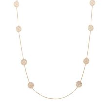 Bijuterii Femei Forever21 Medallion Chain Necklace Gold