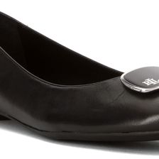 Ralph Lauren Camern Black Soft Burnished Calf