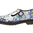 Incaltaminte Femei Dr Martens Polley T-Bar Mary Jane Purple Paint Slick Backhand