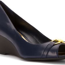 Ralph Lauren Paula Modern Navy Kidskin