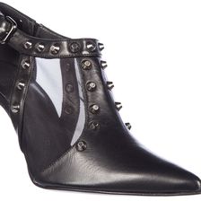 Stuart Weitzman Pumps High Heel Saunter Nappa Studs Black