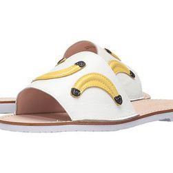 Incaltaminte Femei Kate Spade New York Ivone White Tumbled LeatherLemon YellowGreen Nappa