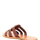 Incaltaminte Femei Lucky Brand Aisha Flat Slide Sandal BRUNETTE01