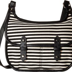 Madden Girl Mggoldyy Crossbody Black/Stripe