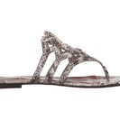 Incaltaminte Femei Cole Haan Claudia Sandal Silver Metallic Python Print